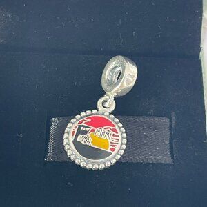 Pandora Miami Beach Dangle Charm Travel Pendant S925 Sterling silver Jewelry